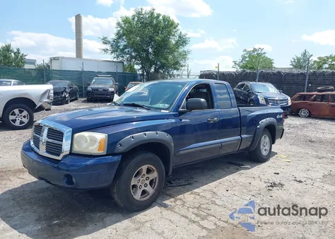 2004 Dodge Dakota Slt from USA, damaged, VIN 1D7GL42K84S576494